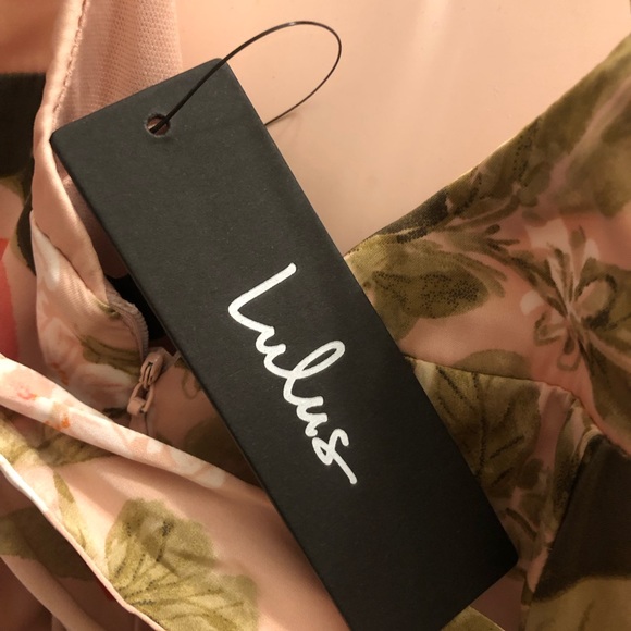 𝘉𝘭𝘶𝘴𝘩 𝘗𝘪𝘯𝘬 𝘍𝘭𝘰𝘳𝘢𝘭 𝘗𝘳𝘪𝘯𝘵 𝘚𝘢𝘵𝘪𝘯 𝘔𝘢𝘹𝘪 𝘋𝘳𝘦𝘴𝘴 - Picture 10 of 12